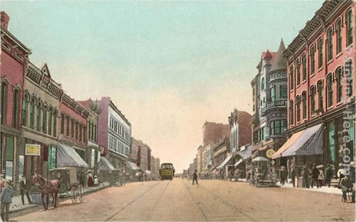 Norman Parkinson West Park Street, Butte, Montana